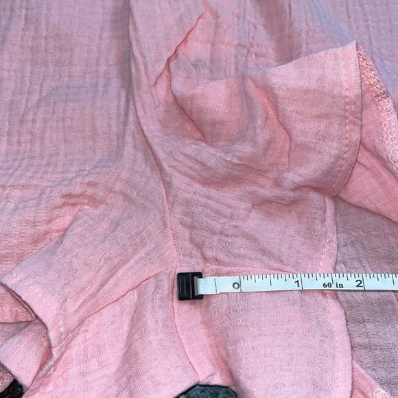 NWT-simply Southern-M/L-pink- elastic waistband, lightweight, pull- on shorts. - Picture 10 of 11